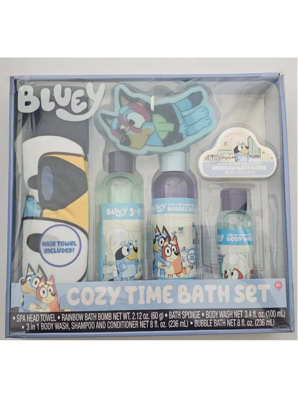 Bluey Cozy Time Bath Set